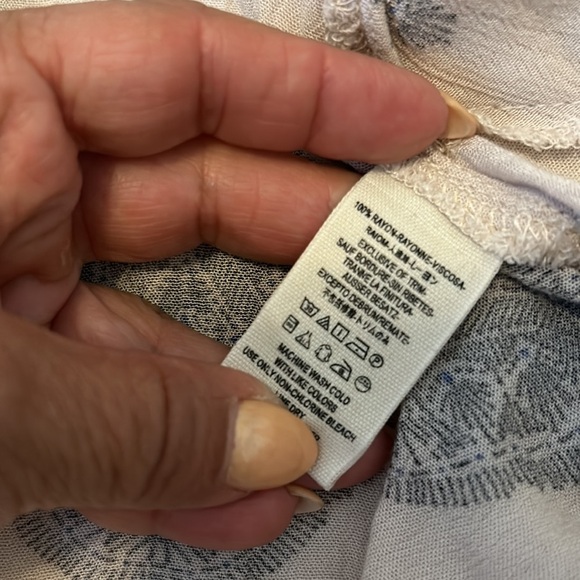 Free People Tree Swing Keyhole Tunic Mini Dress - Picture 9 of 9